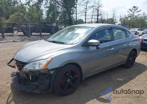 2013 Nissan Sentra Sv из США, поврежденный, VIN 3N1AB7AP3DL685562